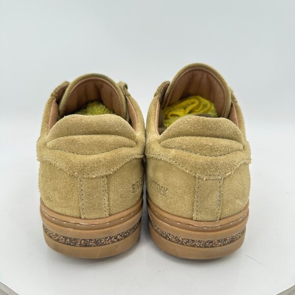 Birkenstock Bend Low Women Size 5 Mustard Suede Gum Sole Lace Up Low Top Shoes - Picture 5 of 11